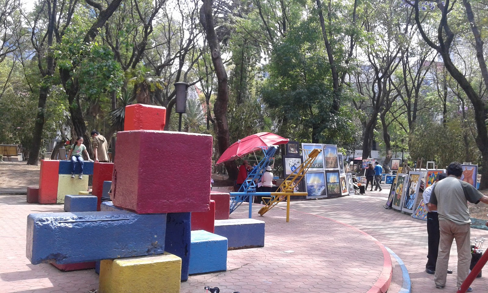 멕시코 시티 Jardín del Arte 명소