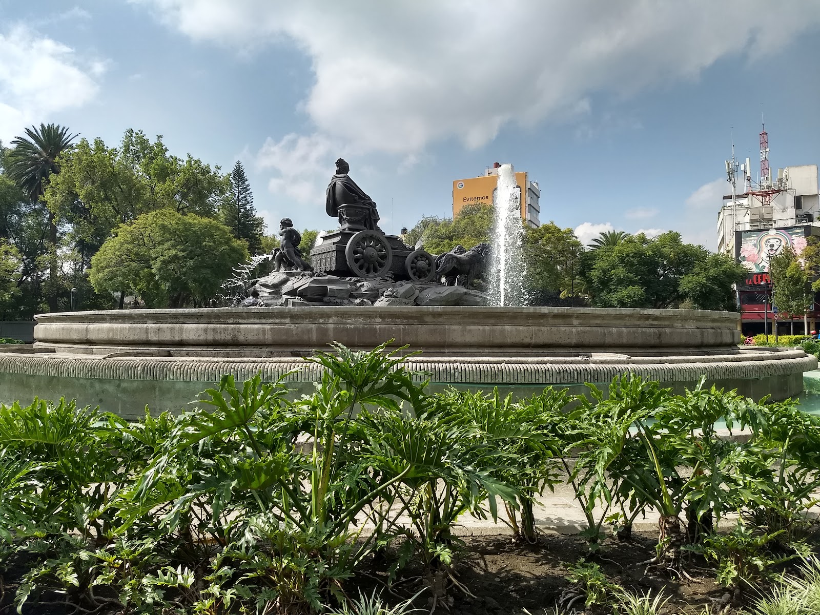 멕시코 시티 Fuente de Cibeles 명소