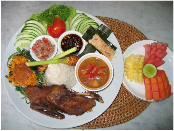 발리 The Garden Restaurant 인기 음식점 사진