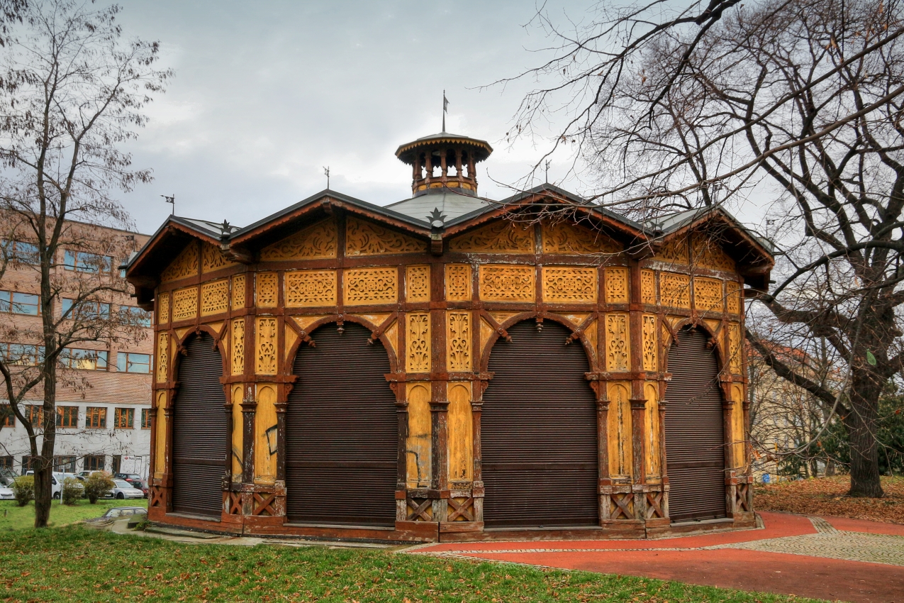 프라하 레트나 공원 회전목마 주변 명소 사진