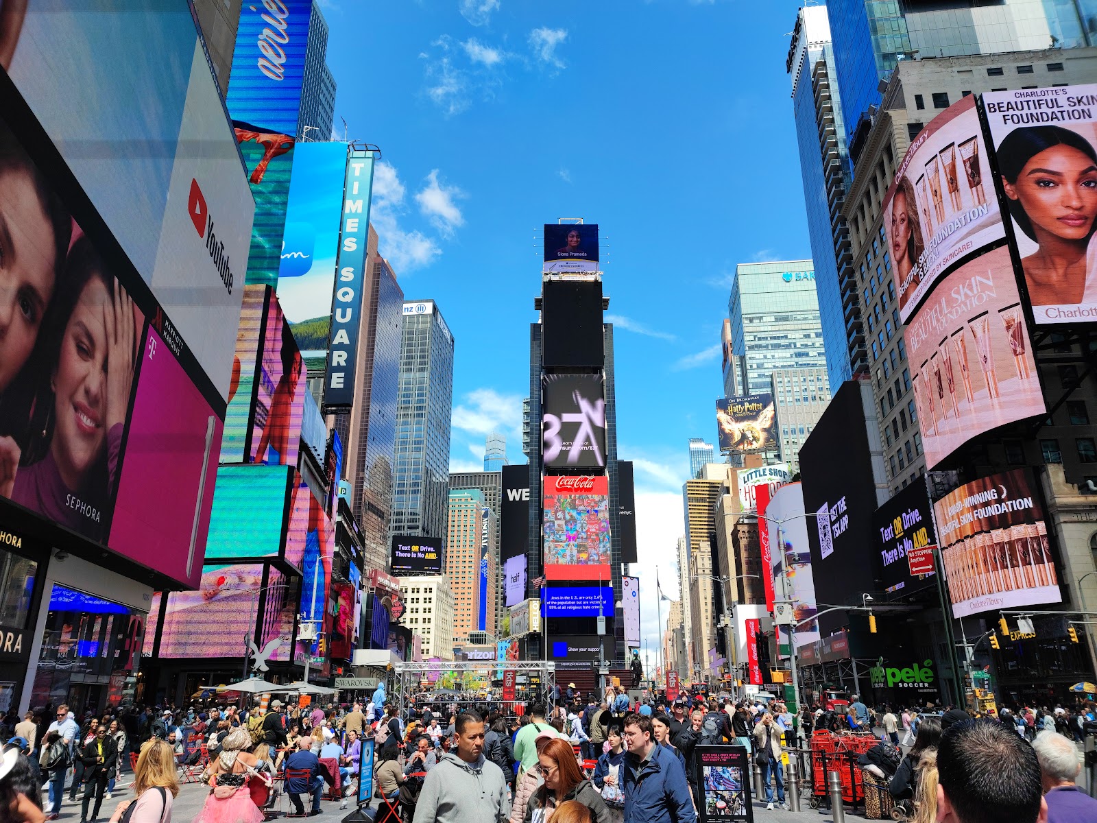 뉴욕 (NY) 타임즈 스퀘어 주변 명소 사진