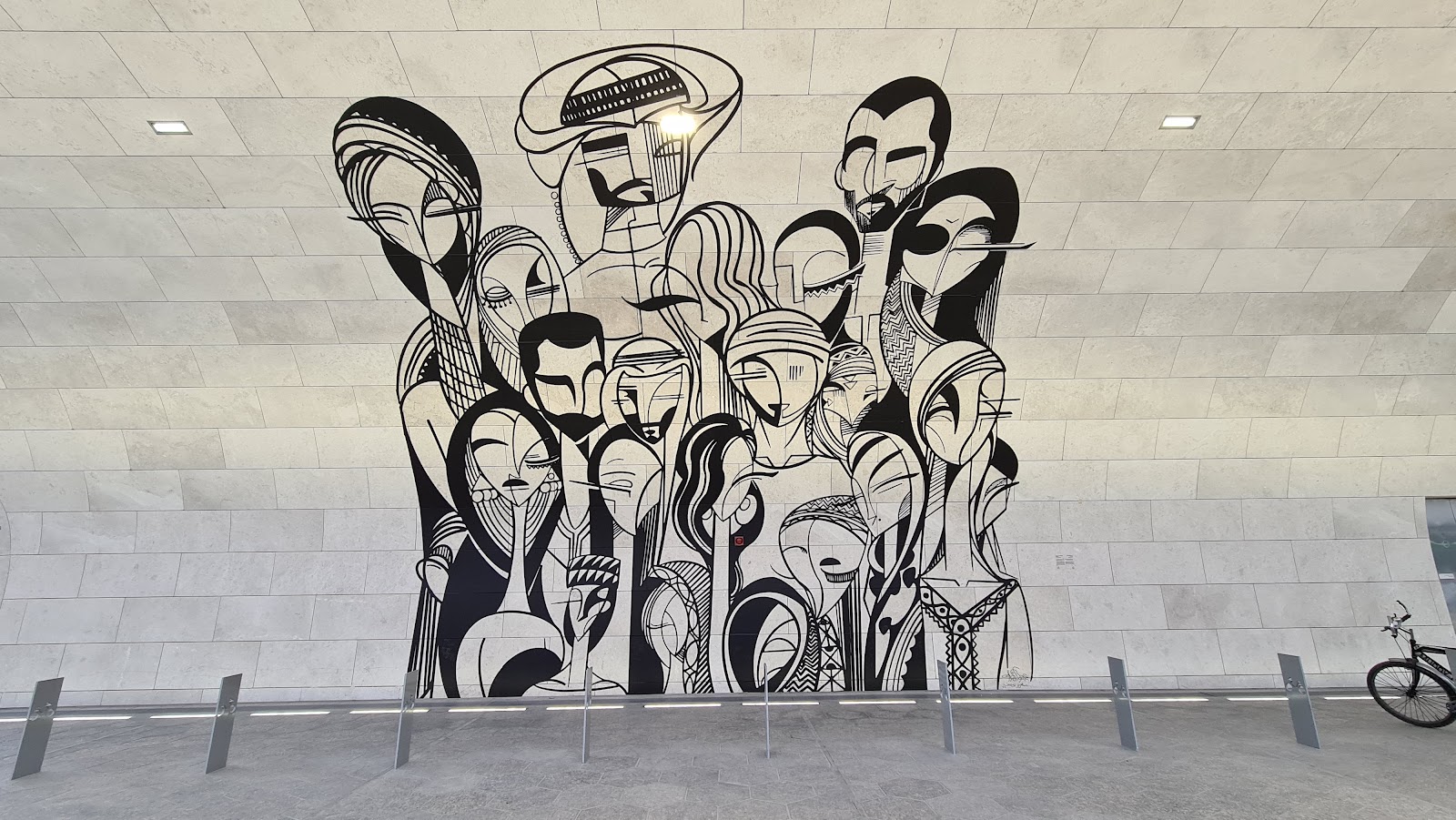 도하 제다리아트 ‘가족 상봉’ 벽화 주변 명소 사진