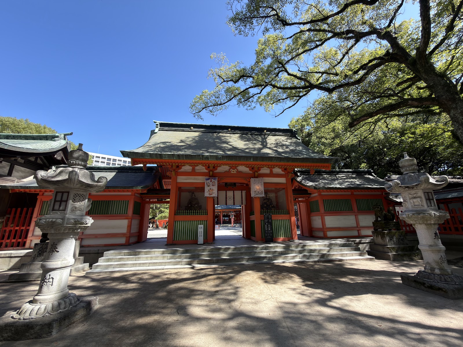 후쿠오카 스미요시 신사 주변 명소 사진