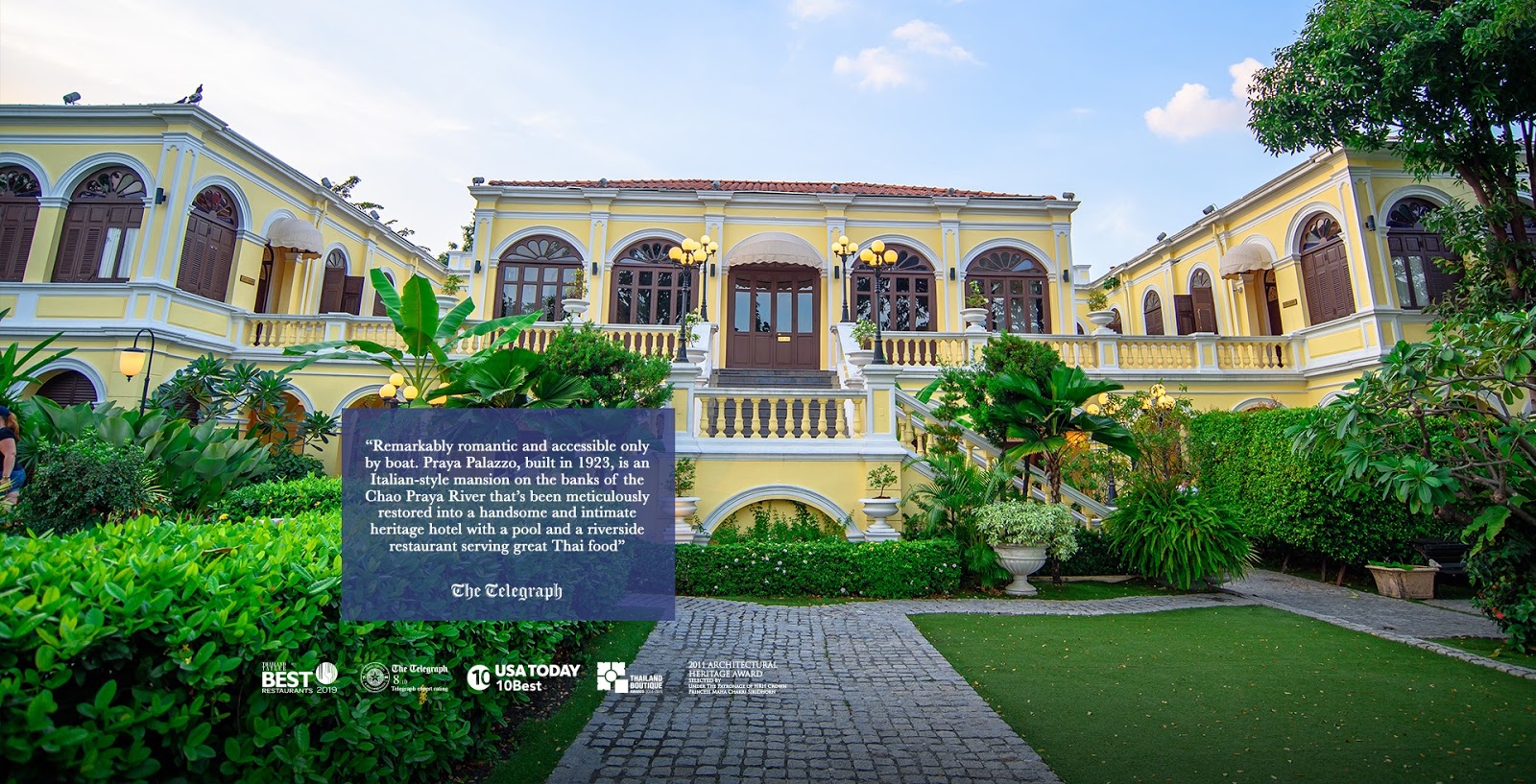 방콕 프라야 팔라조 근처 맛집 사진