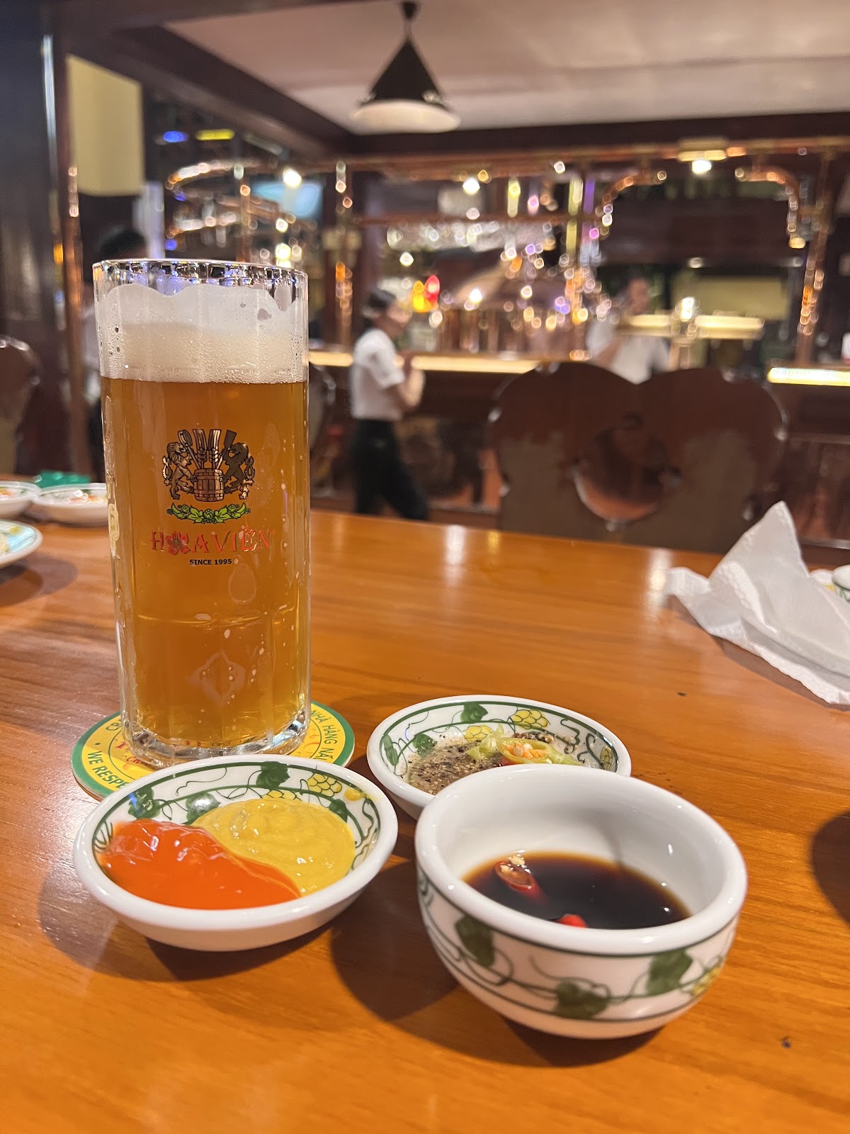 호치민 호아 비엔 수제 맥주 양조장 근처 맛집 사진